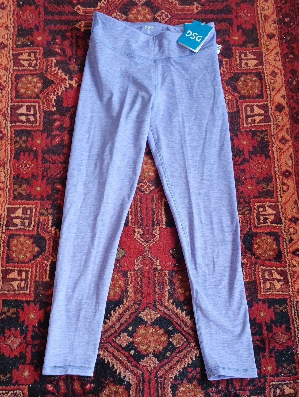 DSG Light Heather Blue High-Rise Active Leggings